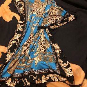 Hot, one shoulder dress top.